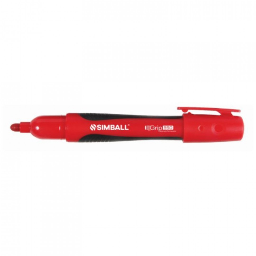 marcador-simball-grip-550-perm-pred-rojo
